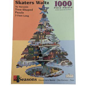 Spilsbury NEW Skaters Waltz Tree Shape 4 Seasons Collector's Series 1000pc